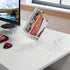 Sumerflos Acrylic Desktop Bookcase, Clear Modern Storage Organizer for Office Home, Bookshelves for CD/Magazine/Book