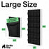 24 4 Closet Closets GORILLA GRIP Over the Door Shoe Organizer, Extra Large Breathable Mesh Pockets, Space Saving