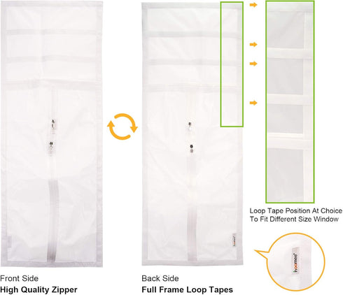 Airlock | Window Seal for Portable Air Conditioner, Flexible Size, Max 14x36 Inch