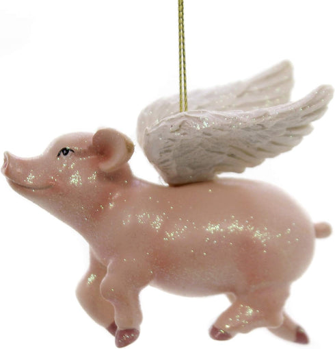 Flying Pig Christmas Ornament by Kurt Adler