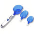 Yoidesu Digital Kitchen Scale, Electronic Gram Measuring Spoon, 500g/0.1g Blue Cute Weight Scale Spoon