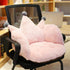 Crown Office Soft Cushion Plush Comfort Seat Pad, Cozy Warm Seat Pillow for Armchair, Relieves Back Coccyx Pain