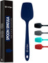 Silicone Spoon Spatula, 600ºF Heat-Resistant Non-Stick Rubber Spoonula, UpGood Kitchen Utensils, Blue
