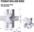 XMGZQ White Knot Statue for Coffee Table Decor,Modern Minimalist Geometric Knot Sculpture and Figurines,Abstract Art