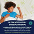 Bamboo Mattress Protector with Zipper, 100% Waterproof King Size Cooling Cover, Ultra Soft Jacquard Fabric