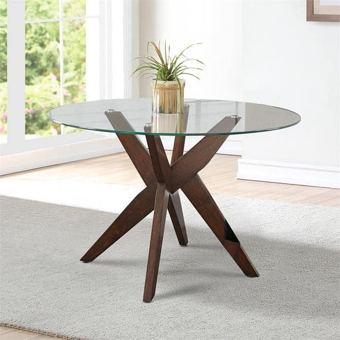 12-Inch 3/8 Round Tempered Glass Table Top, Thick, Flat Polished Edge, Durable Glass for Dining, Coffee, and Office