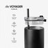 12oz, Simple Modern Voyager Tumbler with Flip Lid | Travel Coffee Mug | Insulated Stainless Steel Cold Brew Iced or Hot