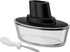 Alessi ASG13 B Black "Ship Shape" Butter Dish