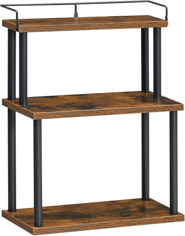 HOOBRO Kitchen Countertop Organizer, Moveable Corner Shelf, Desktop Storage Organizer for Countertop,