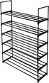 6-Tier Metal Shoe Rack, Stackable Shoe Tower, Shoe Storage Organizer Metal Cabinet
