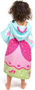Florica 2 6 24"x 47" Hooded Bath Towels for Girls Kids Toddlers Children to Years Old Cotton Ultra Soft Absorbent