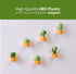 Jolitee 6-Piece Mini Cactus Fridge Magnets - Strong Versatile Magnets for Refrigerators & Cabinets