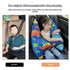 6 Cozy Travel Pillow Car Cushion for Kids Years Old+ Shoulder Neck Back Support & Seat Belt Comfort, Road Trip Sleeping