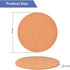 2-Pack 8" Round Cork Coasters, Absorbent Plant Saucers & Trivets for Hot Pots, DIY Craft Board