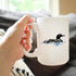 Loon Coffee Mug, Fun Bird Gifts and Lake Decor for Wildlife Lovers, Large 15oz White Ceramic Mug