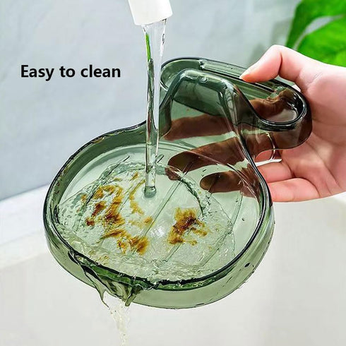 2 Pack Spoon Rest for Multiple Utensils & Lid Holder, Kitchen Counter Utensil Holder with Drip Pad