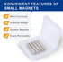 DIYMAG 200Pcs Small Magnets, Neodymium Rare Earth for Office, Whiteboard, Kitchen, Durable Teacher Magnets for Crafts
