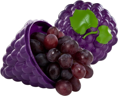 Hutzler Grapes To-Go Bento Box, Purple