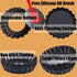 DATANYA 8 Pack Mini Tart Pans, 4 Inch Nonstick Round Quiche Pan with Removable Bottom for Dessert Baking