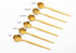 6 Pcs Flower Spoon Coffee Dessert Spoon Set, Stainless Steel Tableware, Creative Teaspoon Mixing Spoon