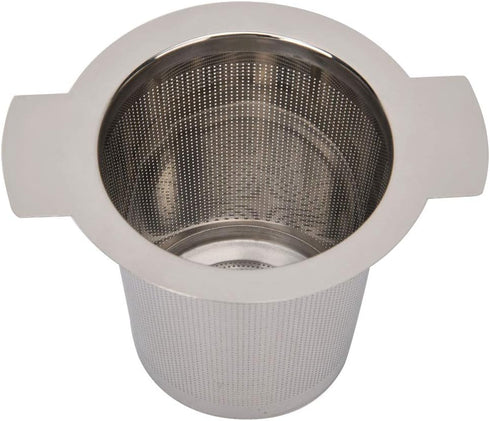 Tea Infuser Mesh Strainer, Extra Fine Stainless Steel with Double Handles for Steeping Loose Leaf Tea and Coffee