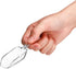 Hestya 16 Pcs Clear Plastic Scoops - Multi-Purpose for Candy Buffet, Kitchen, Ice Food, Protein Powders