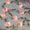 Cherry Blossom Vine Lights 13ft 40 LED Flower String Lights USB Plugin
