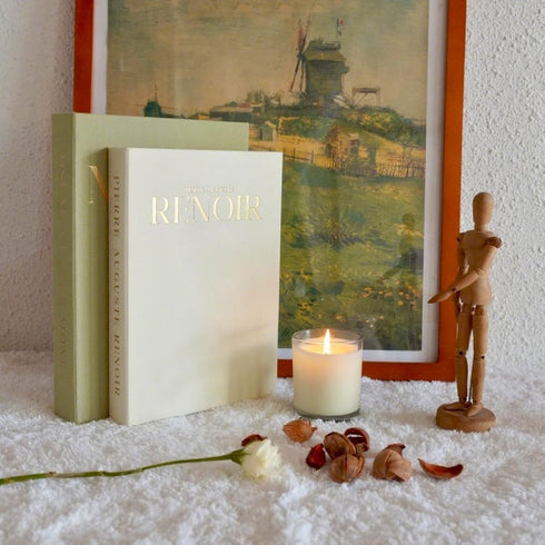 Set 2 Aesthetic Decorative Books - of Linen Fake Books Enhance Your Coffee Table, Home Decor, Living Room, Bookshelf