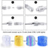 Brizled 18ft Multicolor Waterproof Rope Lights, 216 LED Christmas Lighting, 120V ETL Flexible Tube Light for Holiday