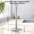 JOGREFUL Paper Towel Holder Stand for Kitchen, One-Handed Tear Stainless Steel Towel Roll Holder for Countertop,