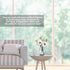 DULRLLY 6Pcs Artificial Magnolia Flowers - Real Touch White Silk Magnolia Bouquet for Home Decor