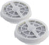 PUREBURG GL-2103 Replacement Filter - Compatible with RIGOGLIOSO JINPUS MELEDEN Air Purifiers, 2-Pack HEPA Activated