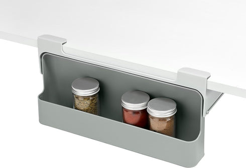 Joseph Joseph CupboardStore Under-Shelf Spice Rack Space-Saving Kitchen Organizer, Made from Recycled