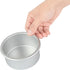 Restaurantware-Met Lux 4 x 2 Inch Straight-Sided Baking Tin, 1 Round Cake Pan, Oven-Ready, Freezable, Anodized Aluminum