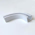 90 Curved Connectors for Track Curtains, Ceiling Mount/Wall Mount, White 2PCS