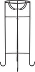 24" Alpine Corporation Tall Indoor/Outdoor Metal Gazing Globe Display Stand