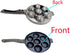 DBY Non Stick Appam Pan, 7 Cavity Aluminium Appachatty Paniyaram Maker with Stainless Steel Lid