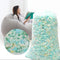 HDMLDP 5LBS Bean Bag Filler High Density Shredded Memory Foam Pillow Stuffing
