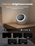25 LIORQUE Alarm Clock with White Noise Machine & Night Light, Soothing Sound, Adjustable Volume, Sleep Timer, Ideal