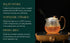 Glass Teapot Microwave Safe, 600ml (20oz) with Removable Infuser and Lid, Set of 4 Glass Tea Kettle