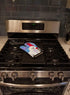Caroline's Treasures SS8891OVMT Bichon Frise Oven Mitt, Heat Resistant Thick Mitt for Hot Pans, Kitchen Baking Glove