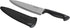 Farberware Edgekeeper 8-Inch Chef Knife with Self-Sharpening Blade Cover, High Carbon-Stainless Steel Kitchen Knife with Ergonomic Handle, Razor-Sharp Knife, Black by Farberware