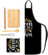 Grilling Aprons for Women and Men - BBQ Baking Apron, King and Queen Aprons, Funny Couple Aprons