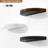 Set 3, 15.4" Olakee Floating Shelves for Wall of Rustic Wood Wall Mounted Shelves for Bathroom, Bedroom, Living Room