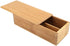 Tomotato Wooden Chopsticks Storage Box - Bamboo Silverware Organizer with Lid for Home Kitchen