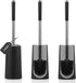 SetSail Toilet Brush, Compact Size Toilet Bowl Brush and Holder Toilet Brushes