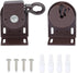 Shade Replacement Parts, Cordless Crank Kit, Roller Shade Mounting Brackets for Coolaroo Exterior Sun Shades, Outdoor