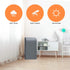 15 18 30" Luxiv Portable Air Conditioner Cover, Gray Portable AC Unit Cover x x Anti-Dust Compact Air Conditioner