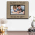 BELLA BUSTA- Engraved Leather Picture Frame, So There is This Boy He Kinda Stole my Heart, Father's Day Gift (5 x 7