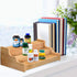 Spice Rack Kitchen Cabinet Organizer, 3 Tier Bamboo Expandable Display Shelf